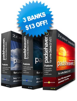 Sound Artenuovo Padsheaven Bundle Foru-he Zebra 2