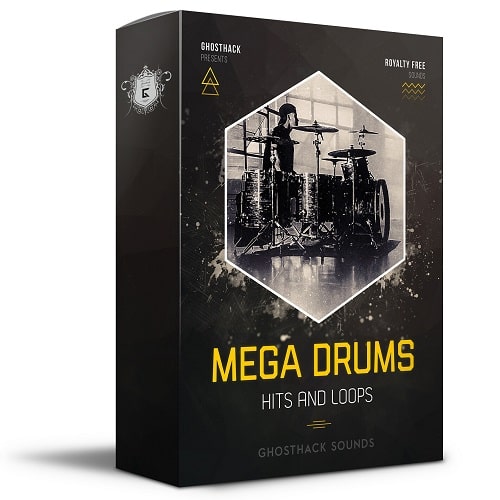 Ghosthack Sounds Mega Drums - Hits & Loops WAV