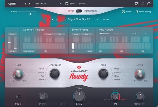 UJAM Virtual Bassist ROWDY v2.1.1 VST AAX [WIN]