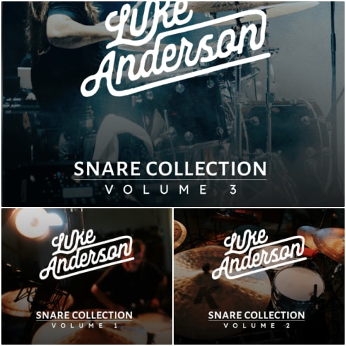 Luke Anderson Snare Collection Volume 1-3 