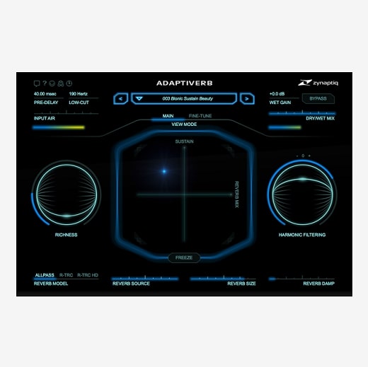 Zynaptiq ADAPTIVERB v1.2.1 VST2 VST3 AAX [WIN]