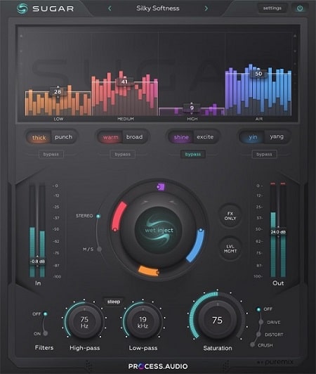 Process Audio Sugar v1.2.1 VST2 VST3 AAX [WIN]