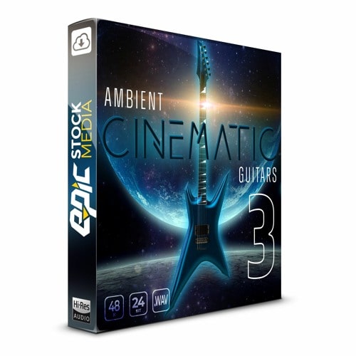 Epic Stock Media Ambient Cinematic Guitars 3 WAV