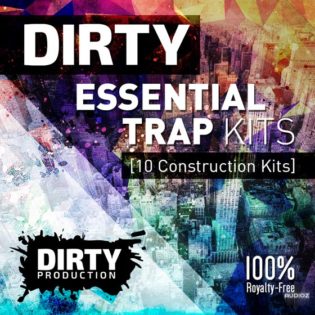 Dirty Production Dirty Essential Trap Kits WAV MIDI