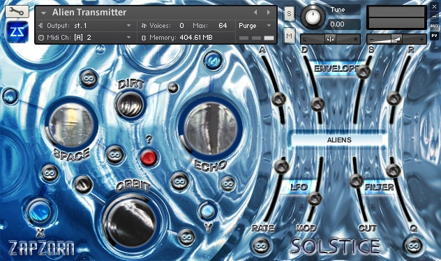 Zapzorn Solstice Blue v1.1 KONTAKT