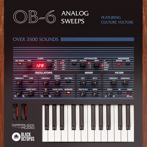 Black Octopus Sound OB-6 Analog Sweeps Feat Culture Vulture