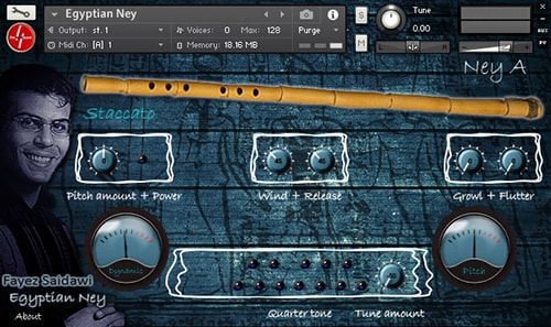 Findasound Fayez Saidawi Egyptian Ney KONTAKT