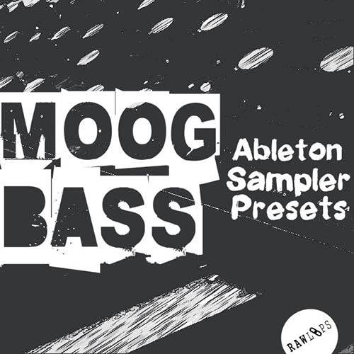 Raw Loops Moog Bass Ableton Sampler Presets