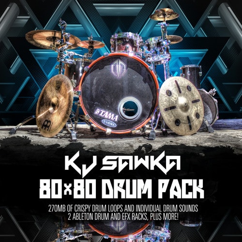 Splice Sounds KJ SAWKA 80x80 Drum Pack Expanded