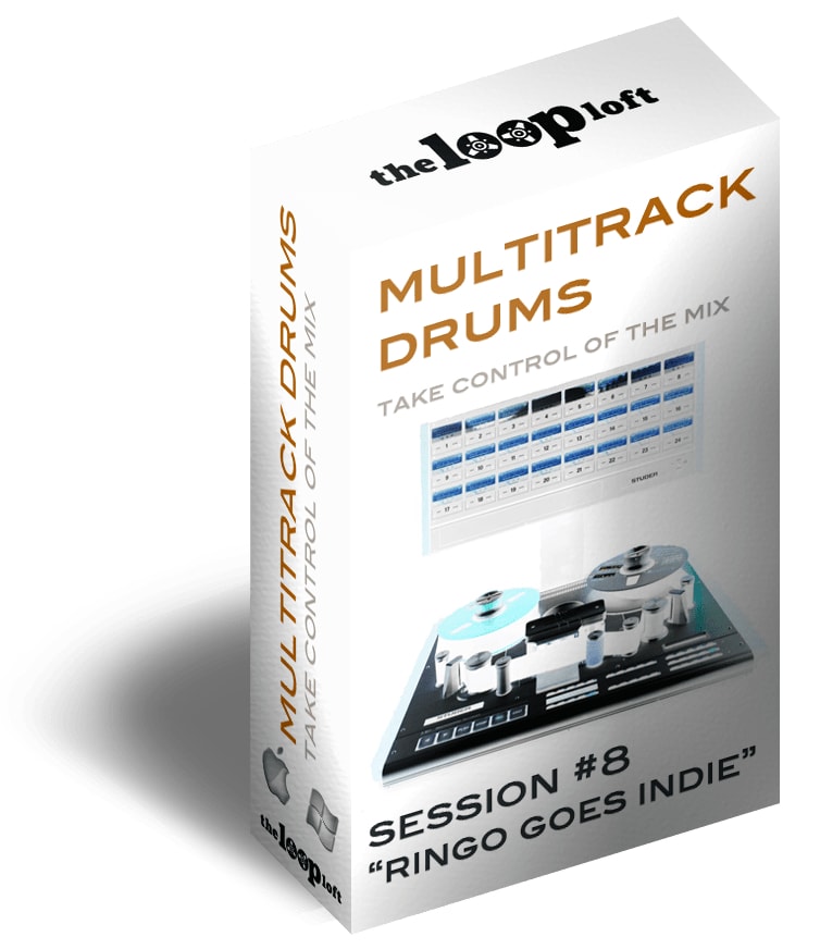 The Loop Loft Ringo Goes Indie Multitrack Drums Session #8