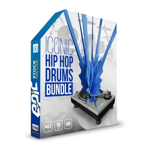 Epic Stock Media Iconic Hip Hop Drums Bundle