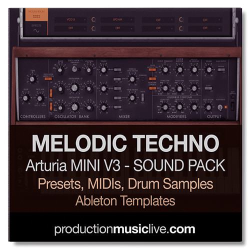 PML Arturia MINI V3 Melodic Techno Sound Pack V1
