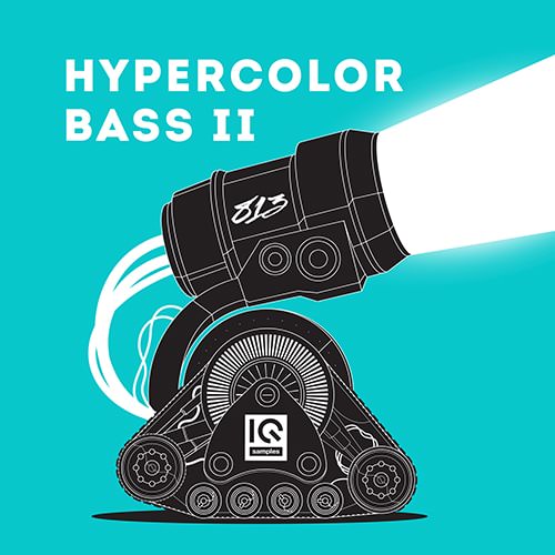 IQ Samples 813 Hypercolor Bass 2 WAV MIDI