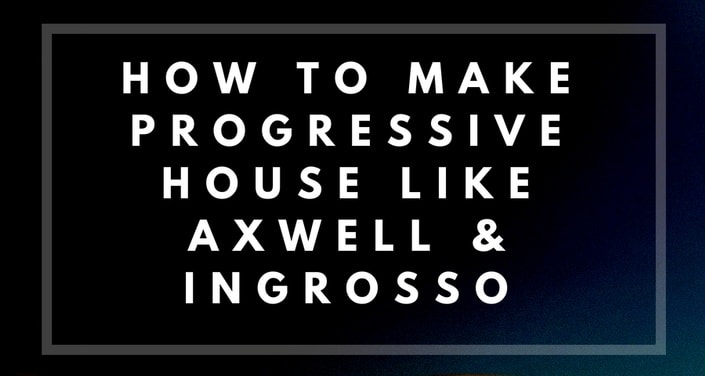 Music-Prod Create Progressive House in Logic Pro X TUTORIAL