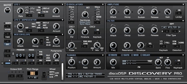 DiscoDSP Discovery Pro v6.8.0 Windows/MacOSX - HEXWARS