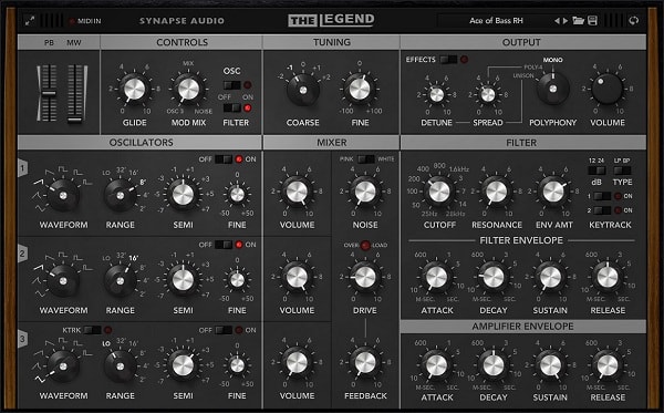 Synapse Audio The Legend v1.2.1 CE-V.R