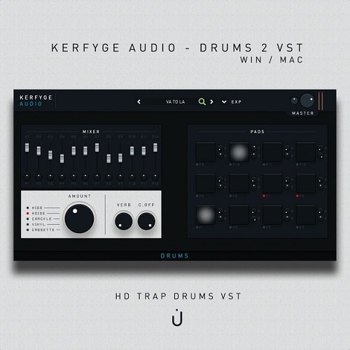 Kerfyge Audio Trap Drums 2 VST WIN