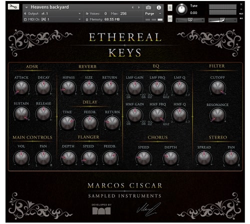 Marcos Ciscar Ethereal Keys KONTAKT