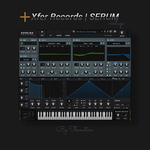 Thenatan Xfer Records Vintage + Serum Skin