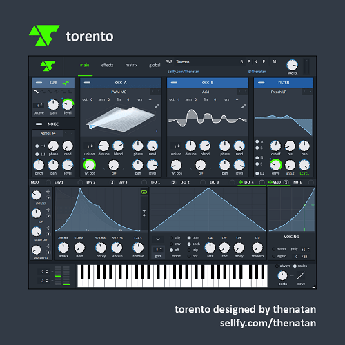 Thenatan Xfer Records Torento Serum SKin