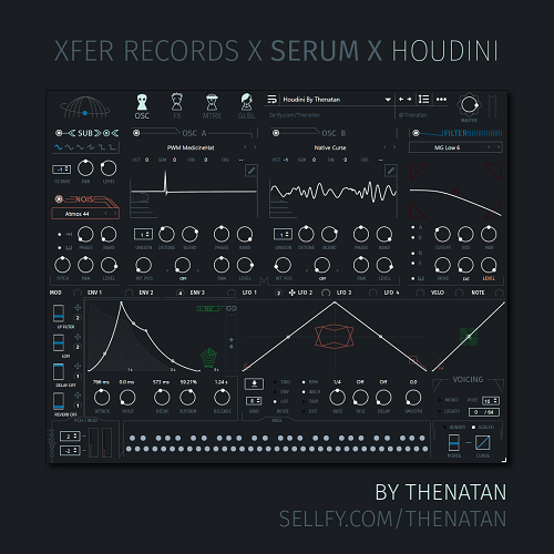 Thenatan Xfer Records HOUDINI Skin or Serum