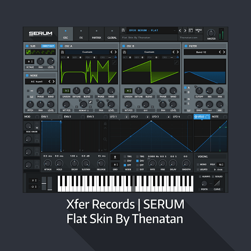 Thenatan Xfer Records Flat Skin For Serum