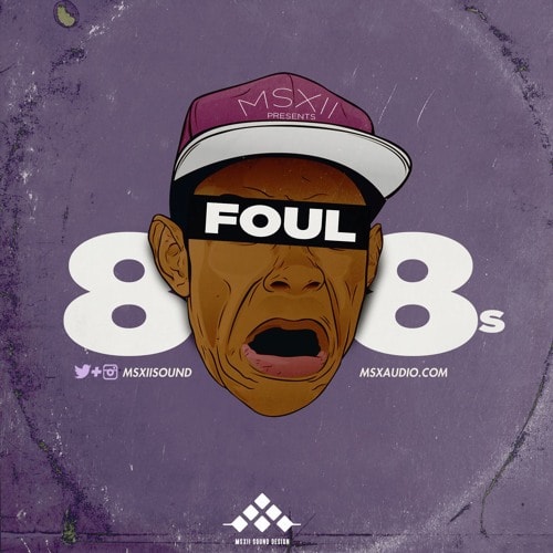 MSXII Sound Design Foul 808s v.1-3 WAV