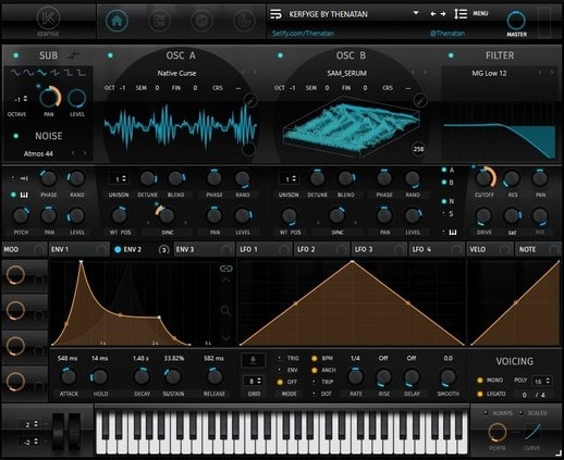 Thenatan Kerfyge Audio Pro Skin 3D For Serum