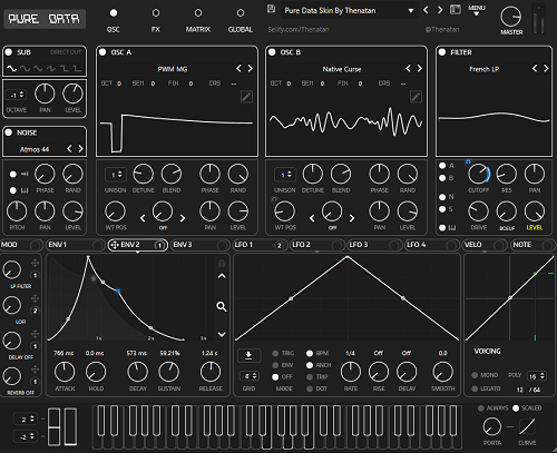 Thenatan Xfer Records Pure Data - Serum Skin