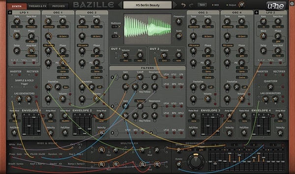 u-he Bazille v1.1.2.12092 VST2 VST3 AAX [WIN]