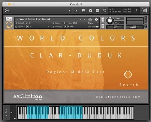 Evolution Series World Colors Clar-Duduk KONTAKT