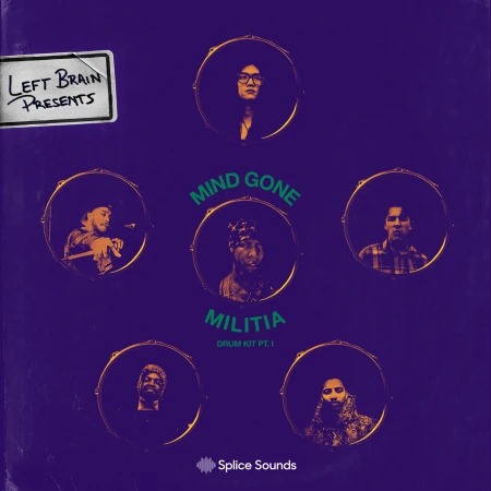 Splice Left Brain presents Mind Gone Militia Pack Vol. 1 WAV