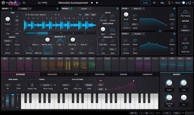 Arturia Pigments v3.0.0.1375 Standalone VST VST3 AU AAX