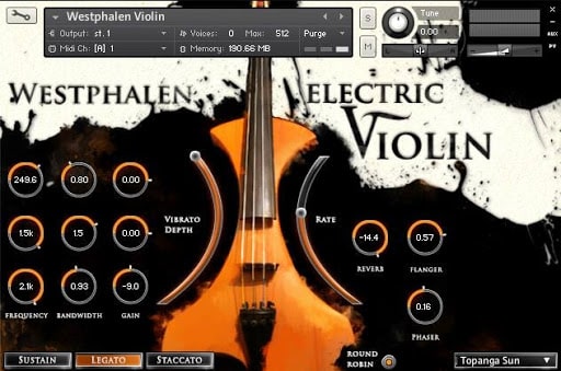 Strezov Sampling Westphalen Electric Violin KONTAKT