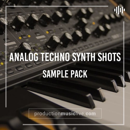 Production Music Live Analog Techno Synth Shots Sample Pack