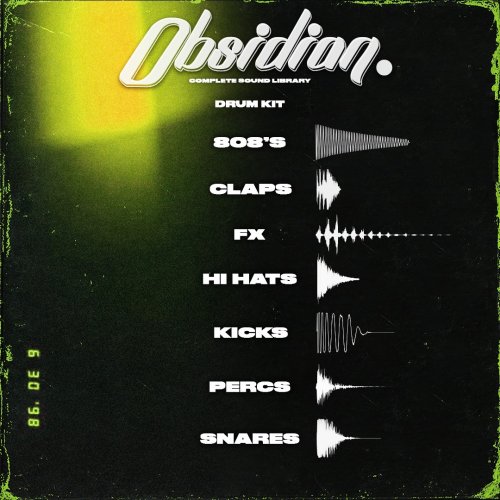 Obsidian Drum Kit