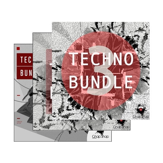 Chop SHop Samples Techno Bundle 1-3