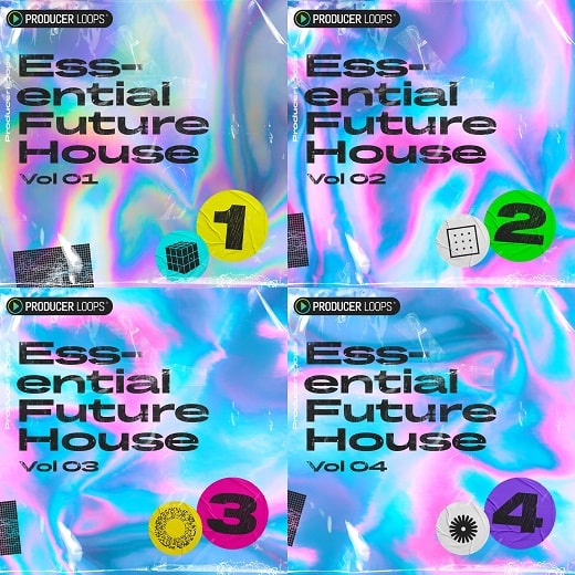 Producer Loops Essential Future House Vol.1-4 Bundle