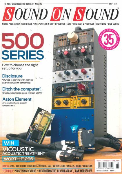 Sound On Sound November 2020 PDF