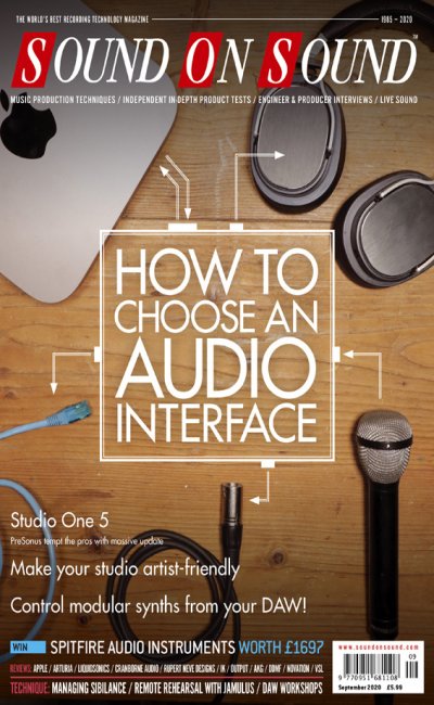 Sound On Sound September 2020