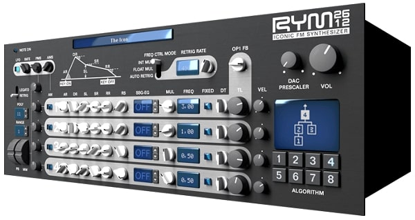 Inphonik RYM2612 Iconic FM Synthesizer v1.0.5 VST AU AAX