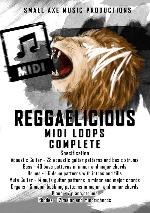 Tropical Samples ReggaeLicious Complete MIDI