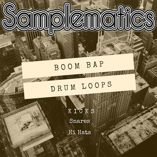 Boom Bap Drum Loops by Samplematics WAV