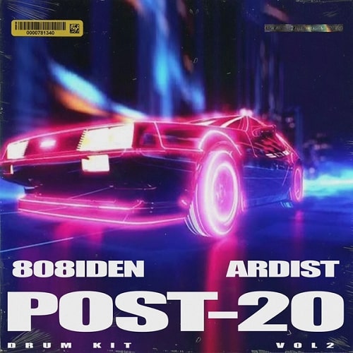 Ardist x 808iden Post 20 Pt. 2 Drumkit WAV