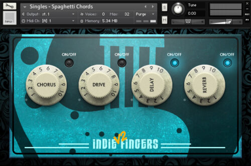 Indie Fingers Vol.2:The Neck KONTAKT