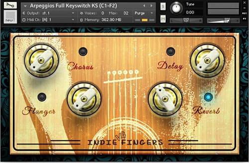 Indie Fingers Volume Four V.1.0.2 KONTAKT