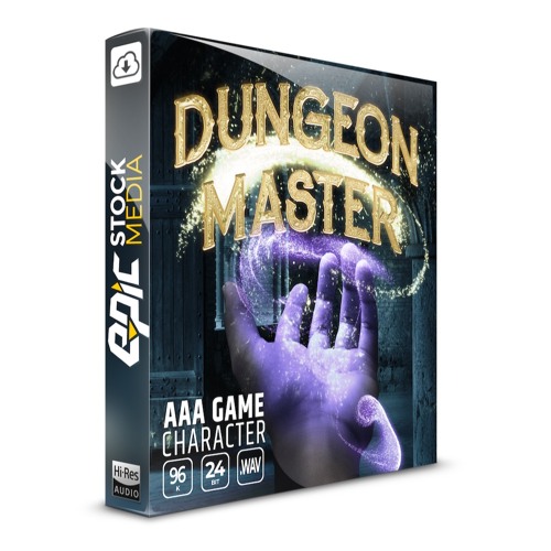 Epic Stock Media AAA Game Character Dungeon Master