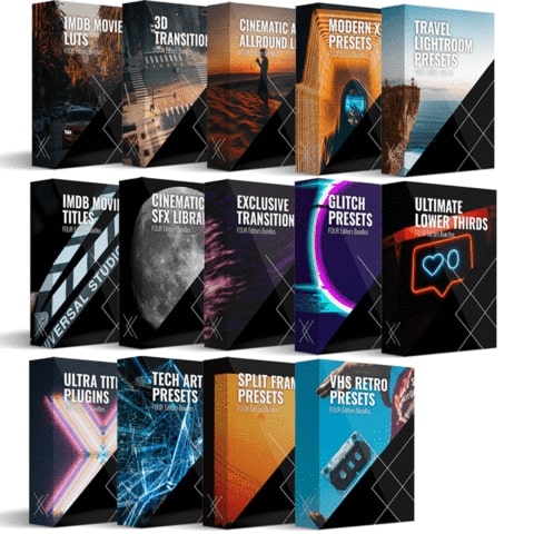 FOUR Editors Platinum Bundle: Complete All in 1