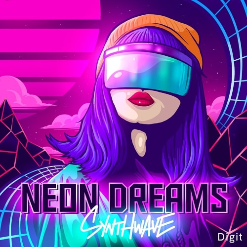 Digit Music Neon Dreams Synthwave Wav Freshstuff4you