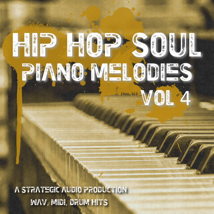 Strategic Audio Hip Hop Soul Piano Melodies Vol 4 WAV MIDI